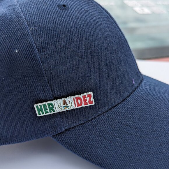 Pin Hernandez Pin for Caps Clothing Enamel Badge MTZ Mexican Flag Pin Hdz Flag - Picture 3 of 6